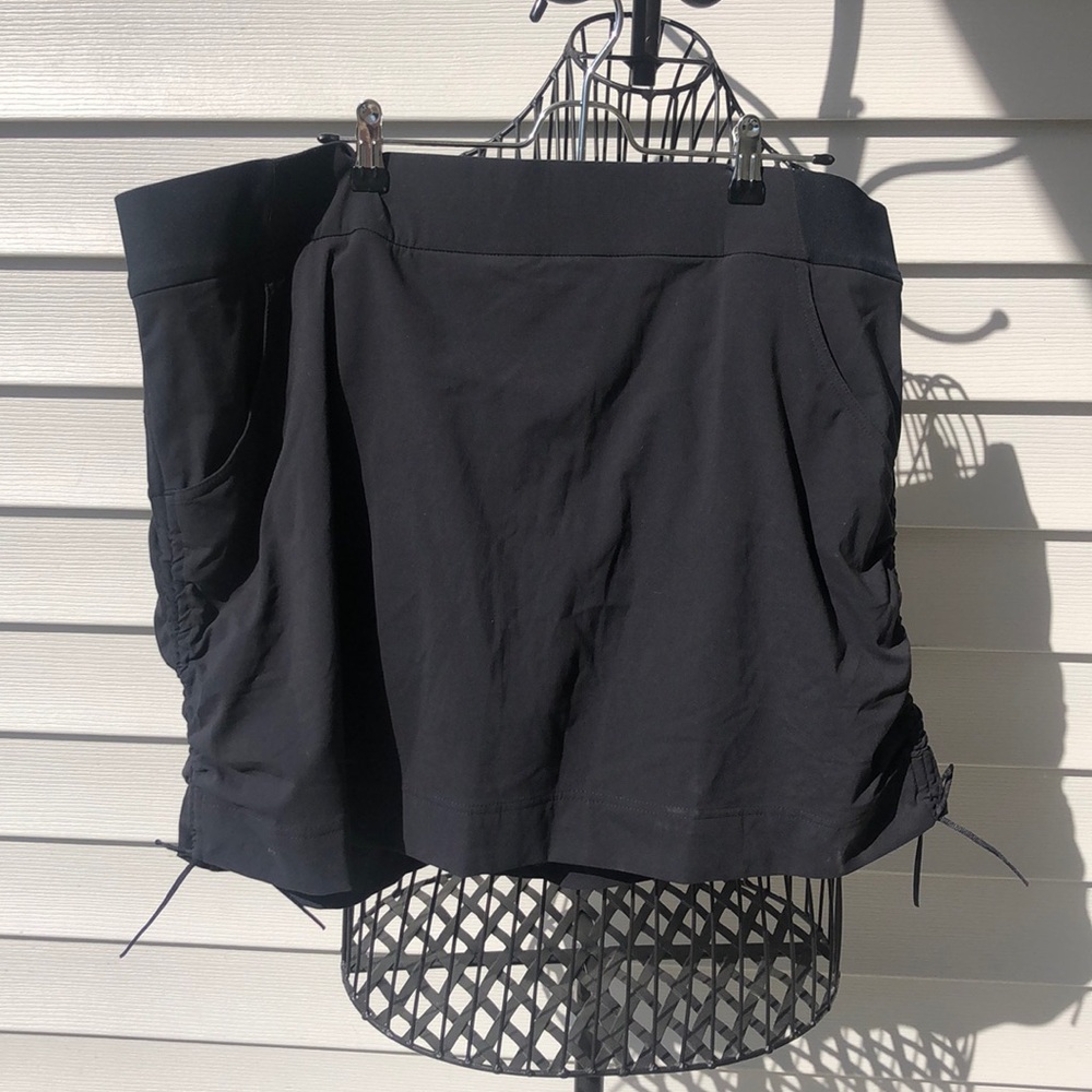 Black Athletic Skort